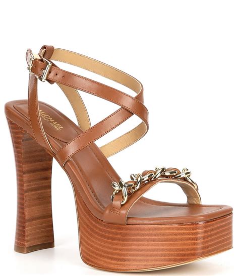 michael kors paola|Michael Kors Women's Paola Platform Dress Sandals.